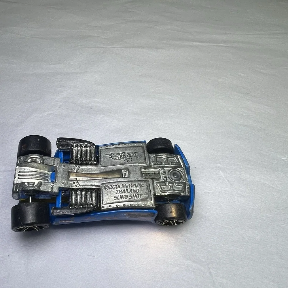 2001 Hot Wheels Blue Sling Shot,‎ Made in Thailand
